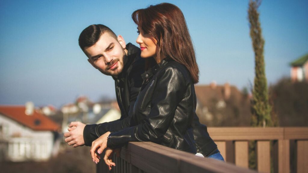 russian woman with foreign man